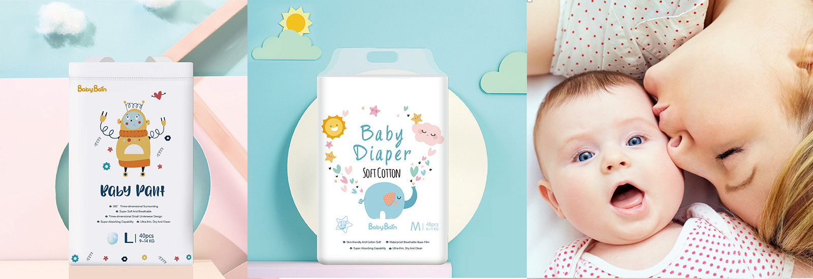 kualitas Tarik Popok Bayi pabrik