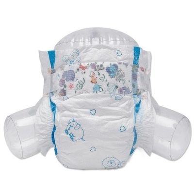 Pinggang Elastis Spandex Besar S M L XL Popok Bayi Sekali Pakai dengan Daya Serap Besar