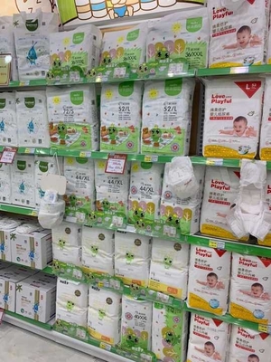 100% Bahan Katun Popok Bayi Sekali Pakai Celana Bayi Lembut