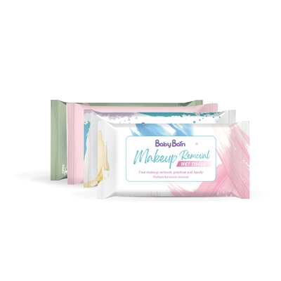 Makeup Remover Tisu Pembersih Wajah Tisu Basah Hypoallergenic Sekali Pakai