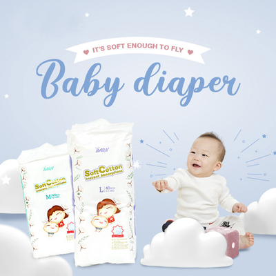 Label Pribadi Menarik Popok Bayi Bernapas OEM Desain Popok pabrik menawarkan Langsung