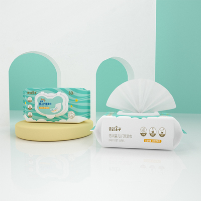 Organik 80 PCS Bayi Air Murni Sekali Pakai Pembersih Tisu Bayi Tisu Basah