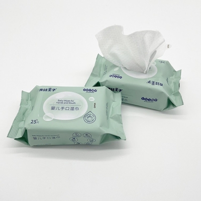 Tisu Air 100% Kapas Murni Sekali Pakai Tisu Bayi Asli Biodegradable