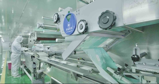 Spunlace Nonwoven Tisu Basah Sekali Pakai Biodegradable Soft Cleaning Organik