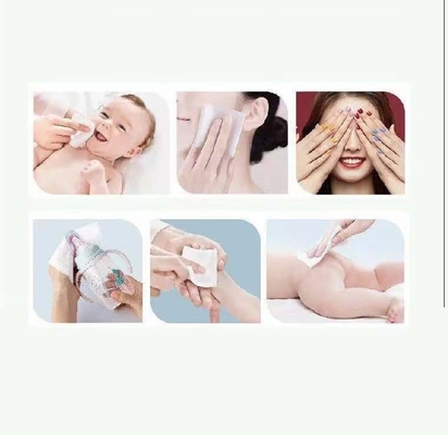 Tisu Kering Sekali Pakai Wajah Bayi 100% Katun Untuk Penggunaan Sehari-hari