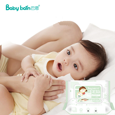 Tisu Tisu Basah Sekali Pakai Ramah Lingkungan untuk Bayi Bayi Membersihkan Kulit