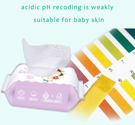 Lap Bayi Sensitif Organik Alami Sekali Pakai Biodegradable 99,9% Air Murni