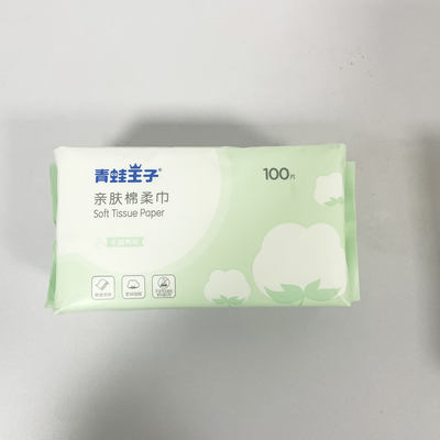 Pembersih Wajah Perawatan Kulit Non Woven Tisu Basah Tisu Kering Untuk Bayi
