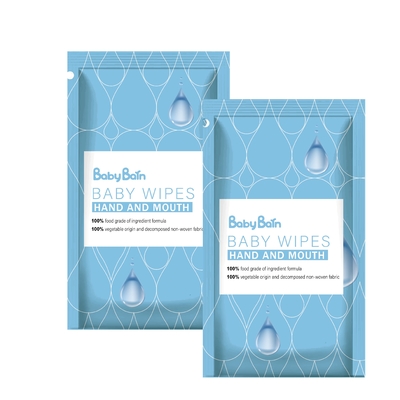 Organik 99% Air Biodegradable Bambu Tisu Basah Bayi Untuk Kulit Sensitif