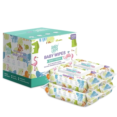 Cina Tisu Basah Bayi Organik Spunlace Bahan Pembersih Sekali Pakai