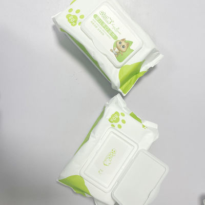 Tisu Basah 80 Menarik Tisu Bayi Non Woven Lembut Dengan Penutup