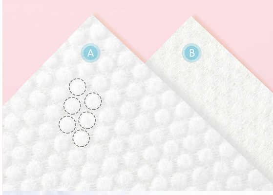 Disposable Cleansing Baby Soft 100% Cotton Baby Dry Wipes Untuk Kulit Sensitif