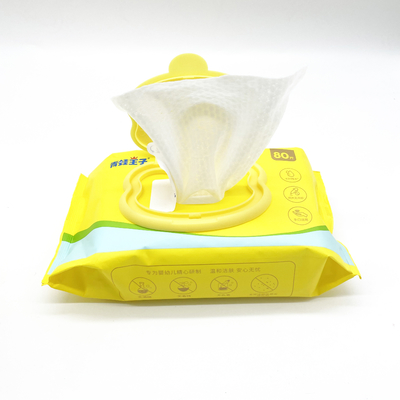 99.9% Pure Water Natural Biodegradable Wet Baby Wipes untuk Kulit Sensitif Baru Lahir