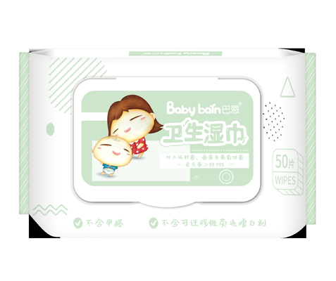 Tisu Basah Bayi Bersih Biodegradable Organik Untuk Tangan Dan Wajah
