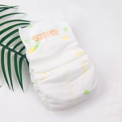 OEM Popok Bayi Penyerapan Besar Kualitas Swiss Popok Lembut Menarik Popok Bayi