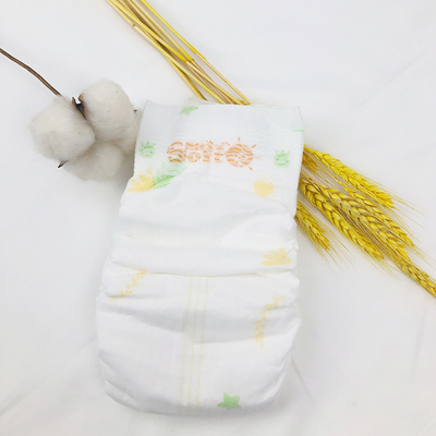 OEM Popok Bayi Penyerapan Besar Kualitas Swiss Popok Lembut Menarik Popok Bayi