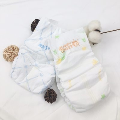 OEM Popok Bayi Penyerapan Besar Kualitas Swiss Popok Lembut Menarik Popok Bayi