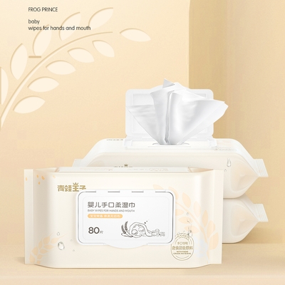 Organik 99% Air Private Label Tisu Basah Bayi Untuk Kulit Sensitif