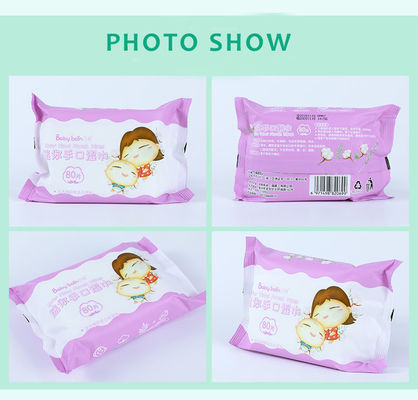 Sampel Gratis Tisu Basah Kustom Disinfektan Tisu Pembersih Tangan Dan Permukaan