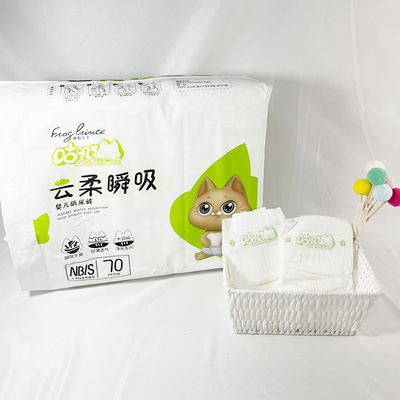 Popok Bayi Sekali Pakai Kain Non Woven Dengan PE Backsheet