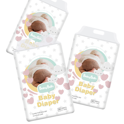 OEM Baby Soft Cotton Training Pants Perawatan Popok Sekali Pakai Kelas A