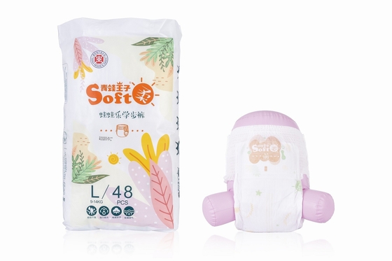 Celana Pelatihan Bayi Sekali Pakai Ultra Lembut dengan Daya Serap Tinggi Kustom