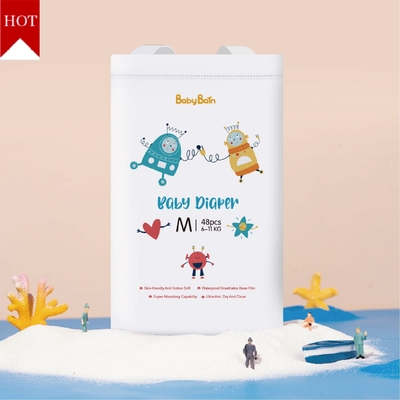 Kain Non Woven Hidrofobik Ganda Menarik Popok Bayi Bahan Spunlace