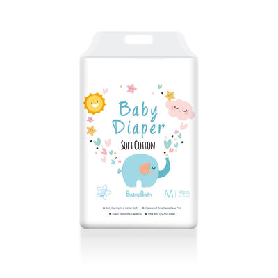 Kain Non Woven Kustom Popok Bayi Sekali Pakai 500-1000ml Serap