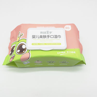 Mini Travel Size Hand Wet Wipes Kid Spunlace Nonwoven Fabric Untuk Wet Wipes