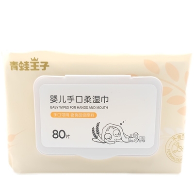 Perawatan Kulit Sensitif Ramah Lingkungan Biodegradable Tisu Bayi Basah Serat Bambu Berbasis Tanaman