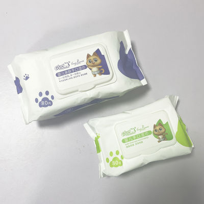 Air Murni Kain Non Woven Biodegradable Tisu Basah Tanpa Wangi 80pcs Untuk Perawatan Bayi