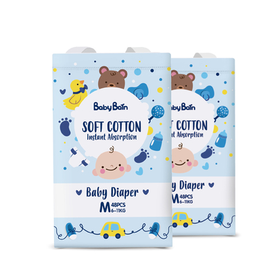 Sampel Gratis Popok Desain Kustom Grosir Baby China OEM celana pelatihan Disposable Baby Nappy Baby Diaper