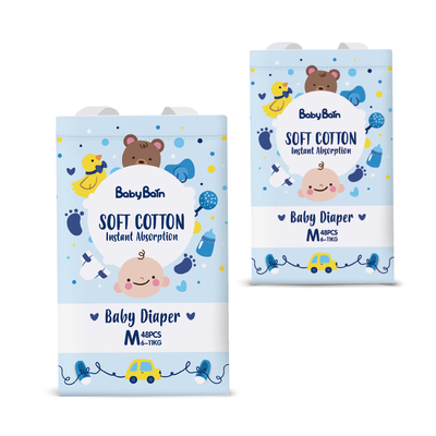 Sampel Gratis Popok Desain Kustom Grosir Baby China OEM celana pelatihan Disposable Baby Nappy Baby Diaper