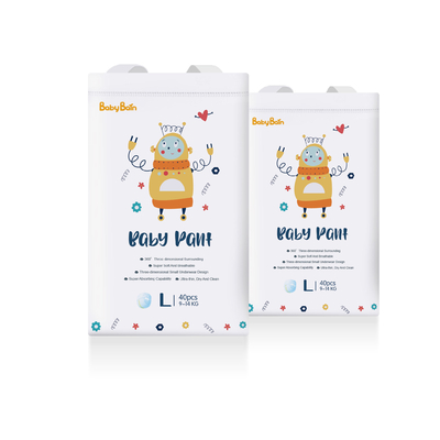 Kain Non Woven Kualitas Tinggi Kustom Popok Sekali Pakai Bayi Yang Ramah Kulit