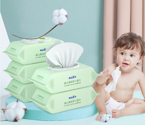 Grosir Soft Fragrance Free Newborn Baby Wet Wipe Sensitive Skin Wipes for Cleaning