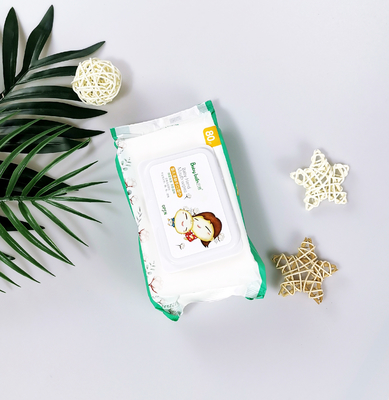 pasokan pabrik cina OEM Best formula biodegradable Baby wipes untuk pembersihan tangan dan wajah