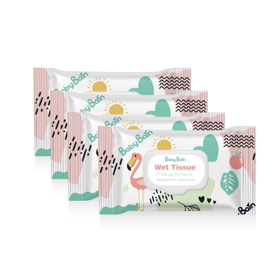 Harga Pabrik Natural Cotton Baby Wipes Organic Biodegradable Water Wipe Untuk Kulit Sensitif Bayi