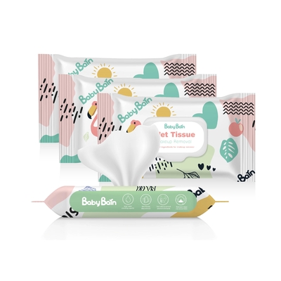 Private Label Fragrance Free Sensitif Babys Wet Wipes Newborn Skin Water Wipes Baby Wipes