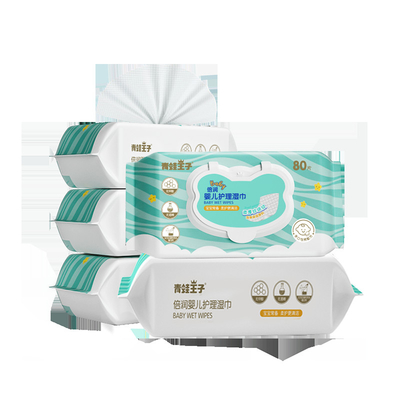 Harga Rendah Biodegradable Wipe Baby 99,9% Tisu Basah Bayi Berbasis Air Tisu Bayi Tanpa Pewangi Sensitif