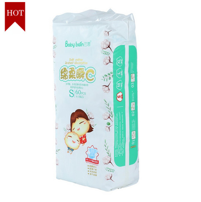 Grosir Harga Bagus Popok Perawatan Kulit Lembut Semua Ukuran Popok Sekali Pakai Bayi untuk Bayi