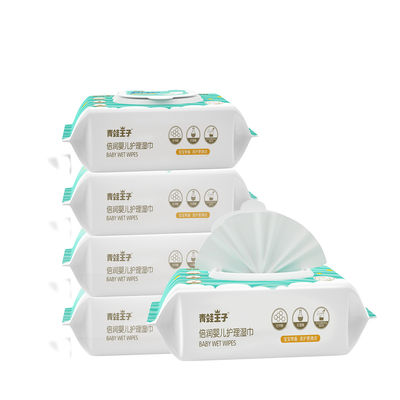 Parfum Kulit Lembut Gratis 99.9 Pure Water Baby Wipes Biodegradable 80pcs