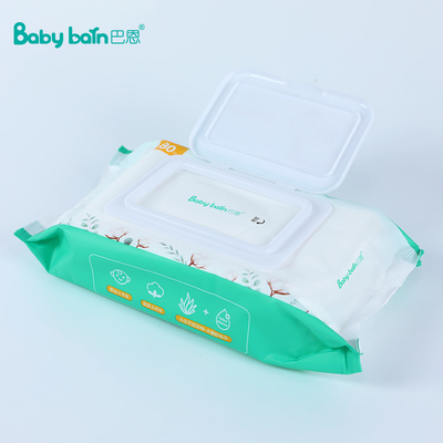 Paket Tunggal Rumah Tangga Tisu Basah Sekali Pakai Kain Non Woven Untuk Pembersihan Tangan