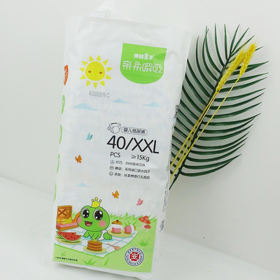 Kain Sekali Pakai Biodegradable Bahan Katun Cetak Warna PE