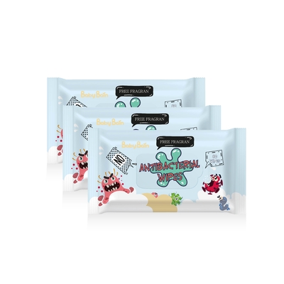 Organik 99% Air Bayi Tisu Basah Label Pribadi Kain Non Woven
