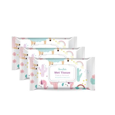 Baby Disposable Wet Wipes Lid Ro Water Bahan Kain Non Woven