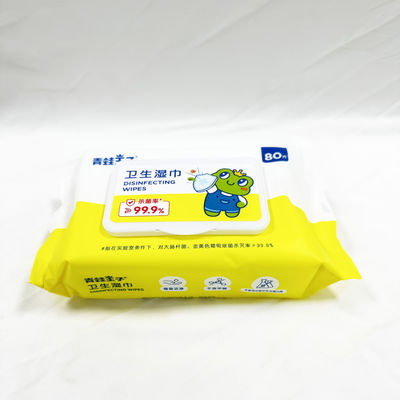 Spunlace Non Woven Fabric Disposable Wet Wipe For Kids Dewasa
