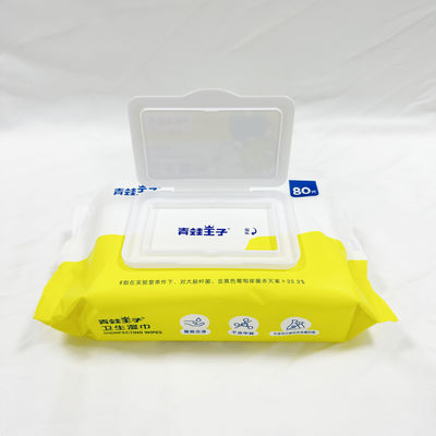 Spunlace Non Woven Fabric Disposable Wet Wipe For Kids Dewasa