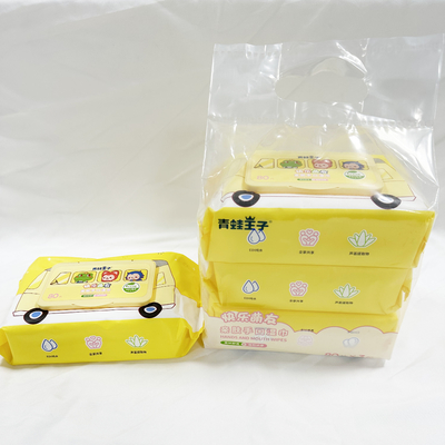 99,5% Air Tisu Basah Jari Wajah Tisu Bayi Untuk Tisu Basah Bayi