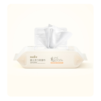 Oem Kustom Bio-degrable Baby Portable Wet Wipe Private Label 80pcs tisu air