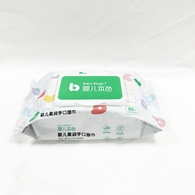 Tisu Basah Tisu Basah Perawatan Pribadi yang Disesuaikan dari bambu organik untuk pembersihan bayi